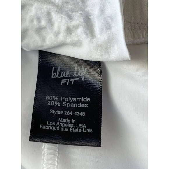 Blue Life Women's White Mesh Track Pants Size Large $140 New without tag - Picture 8 of 14